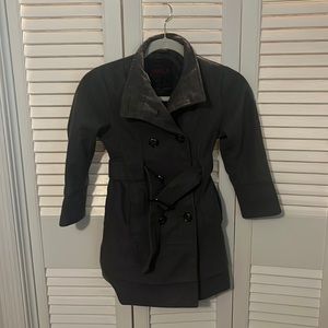 Kids grey pea coat